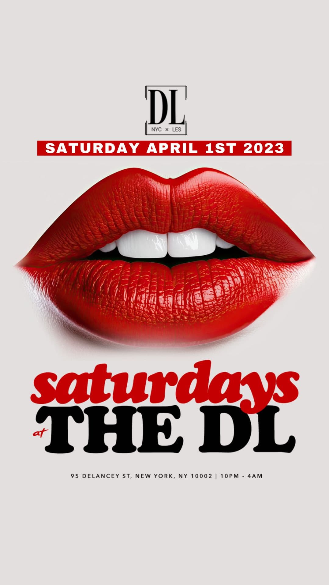 Saturdays @ The DL 4/1