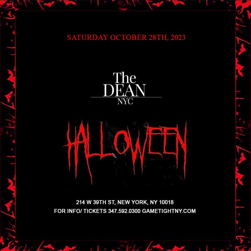 The Dean NYC Halloween party 2023
