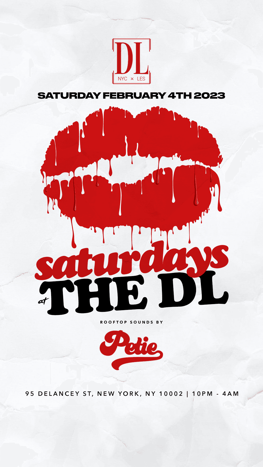 Saturdays @ The DL 2/4
