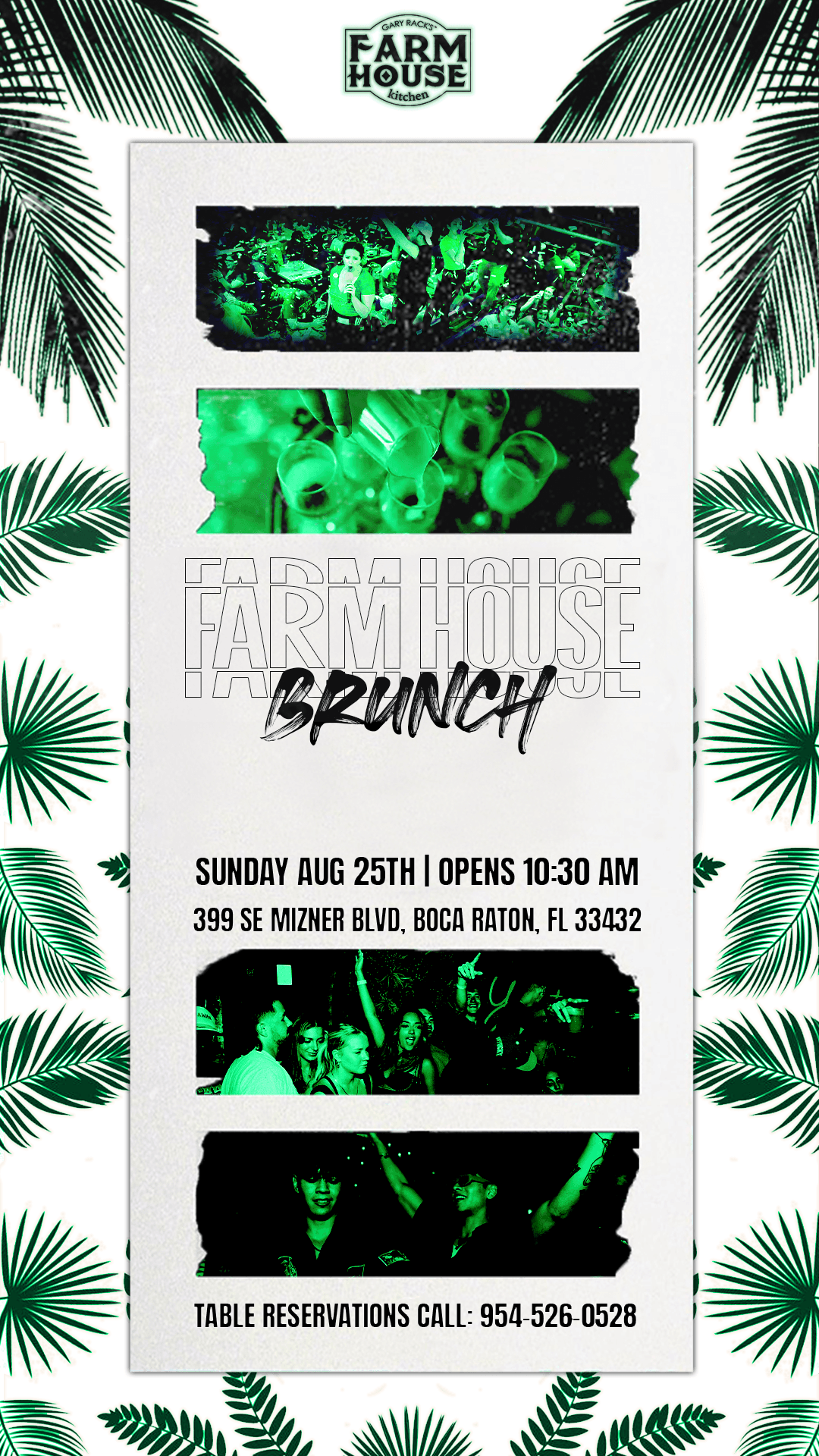 Sunday Brunch @ Farmhouse 8/25