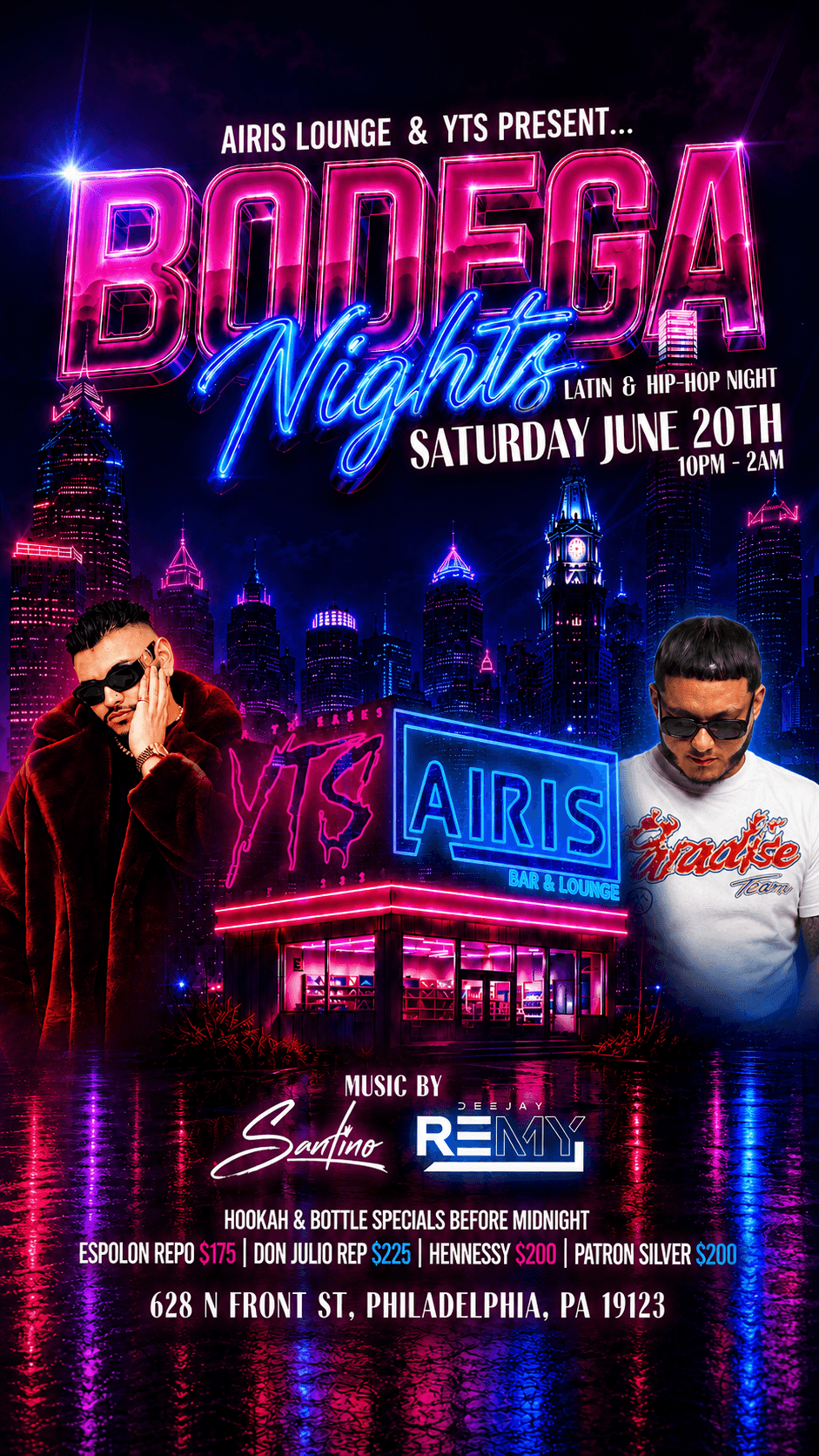 Bodega Latin & Hip Hop Night