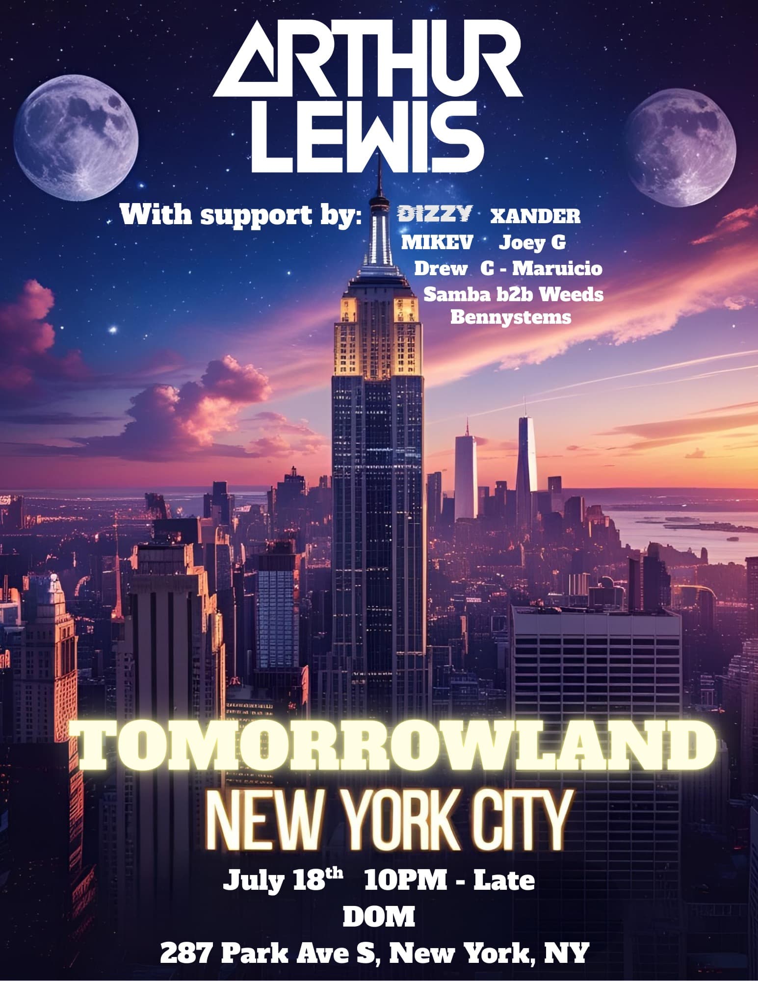 TOMORROW LAND @ THE DOM