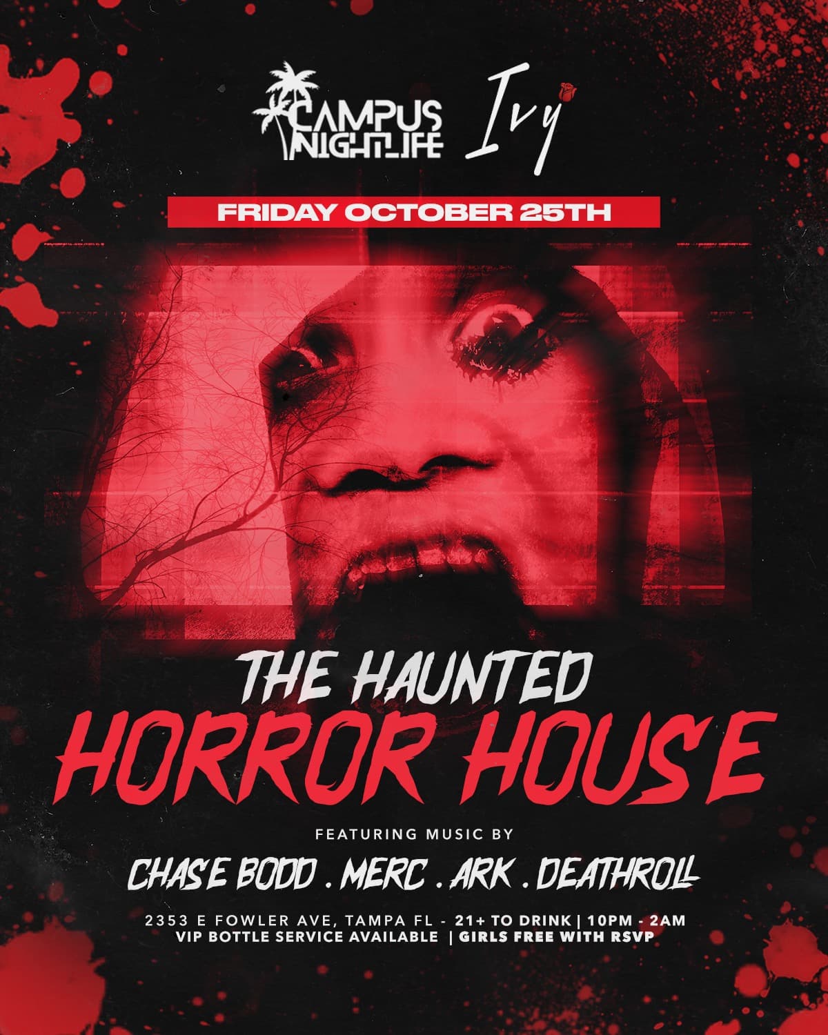 IVY COLLEGE FRIDAYS (HORROR HOUSE EDITION)