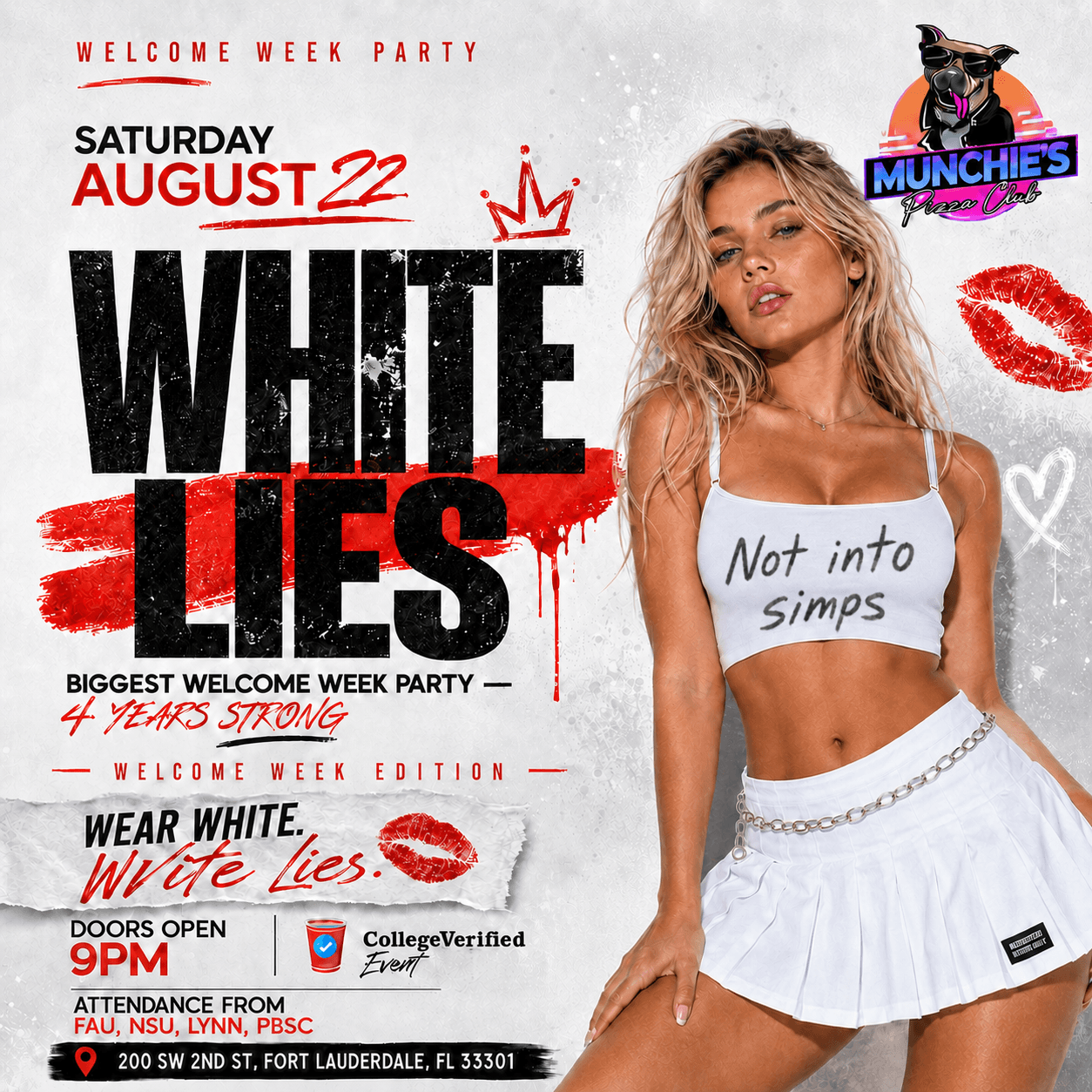 White Lies @ Scandalous Saturdays