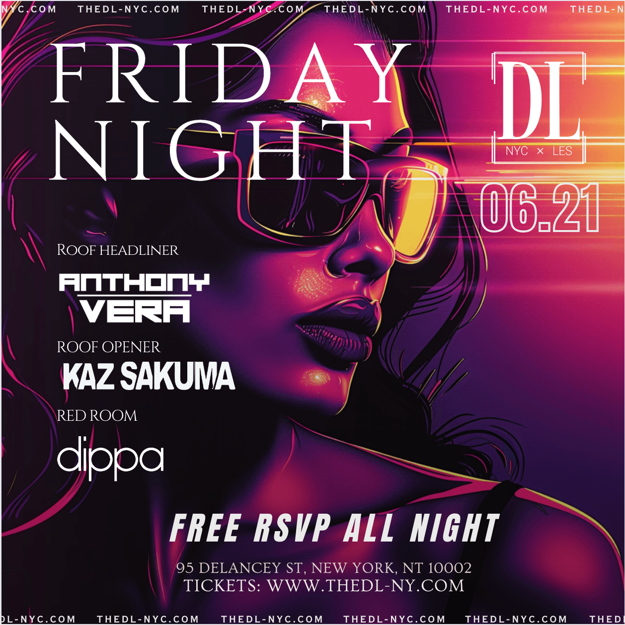 FRIDAYS @ THE DL 6/21
