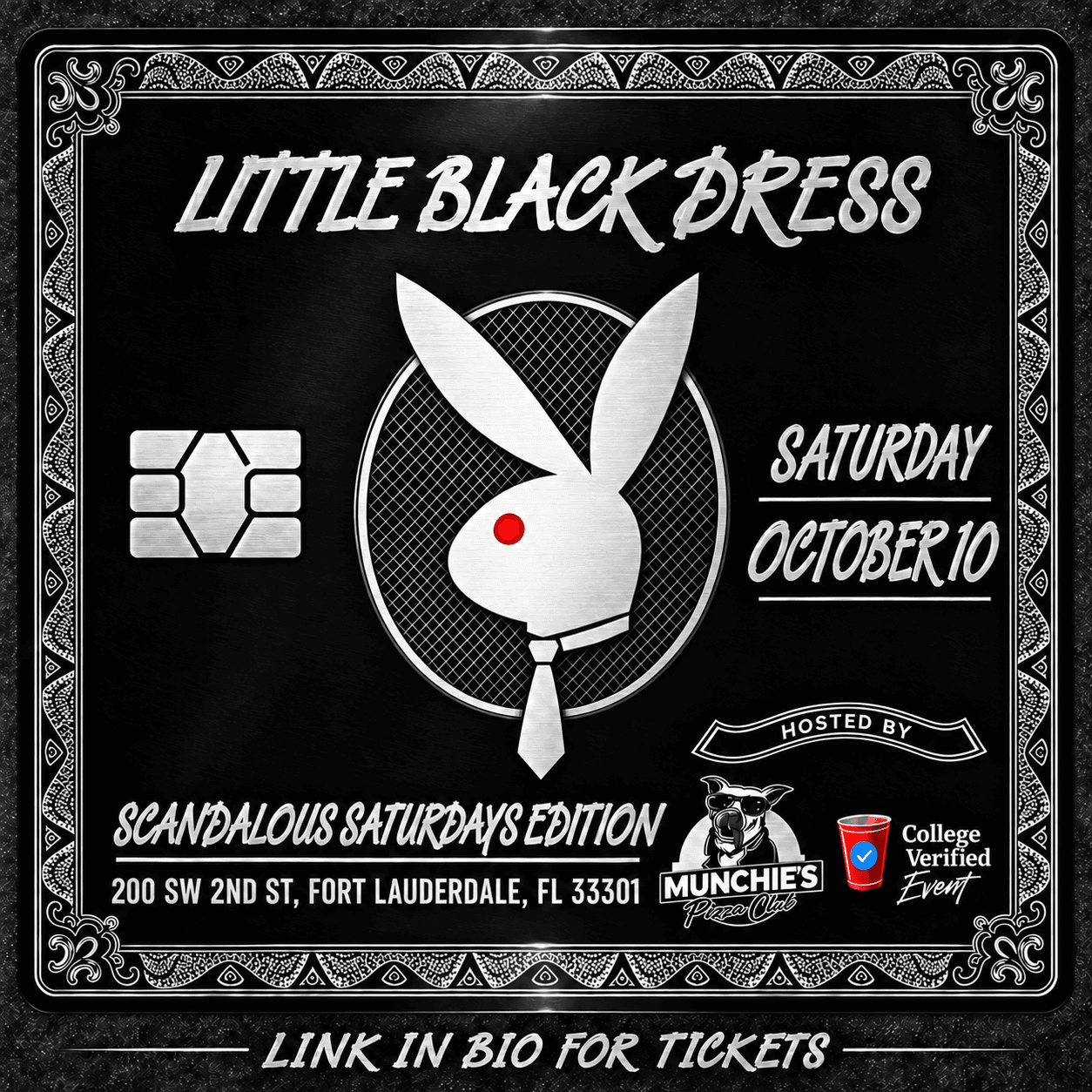 Little Black Dress - Scandalous Saturdays