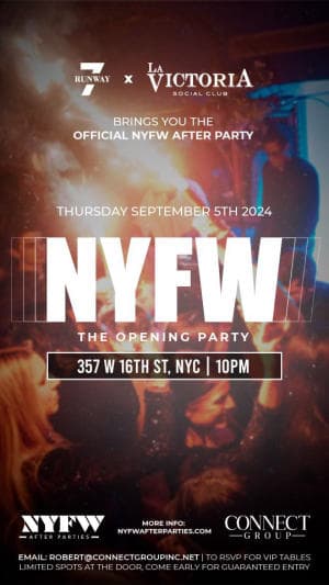 NYFW OPENING PARTY @ LA VICTORIA