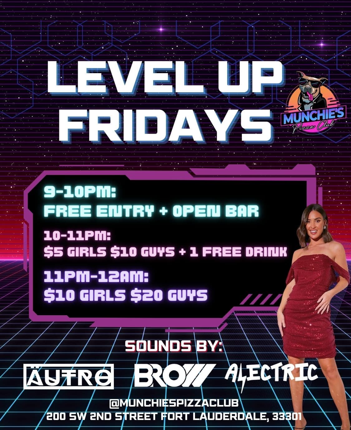 5/3 LEVEL UP FRIDAYS @ MUNCHIE'S FORT LAUDERDALE
