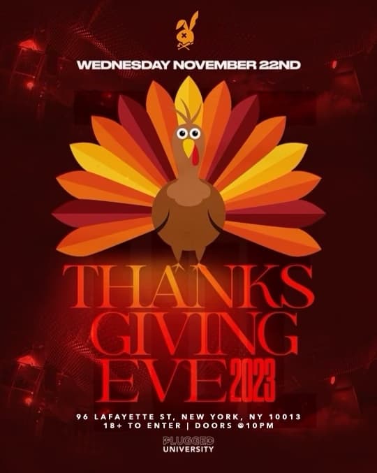 THANKSGIVING EVE 11/22 @ LIVE AXE