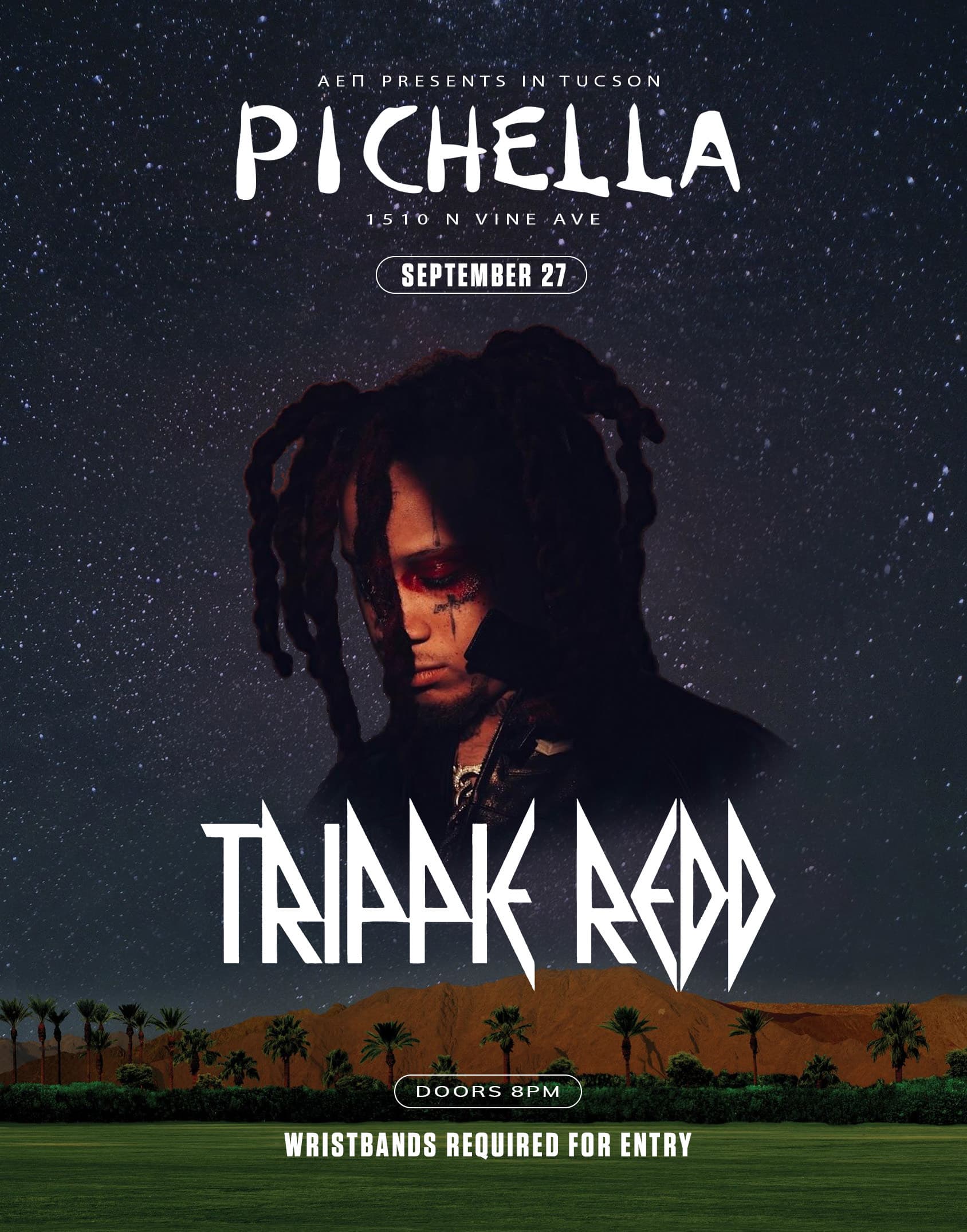 Raffle for Pichella meet and greet with Trippie Redd