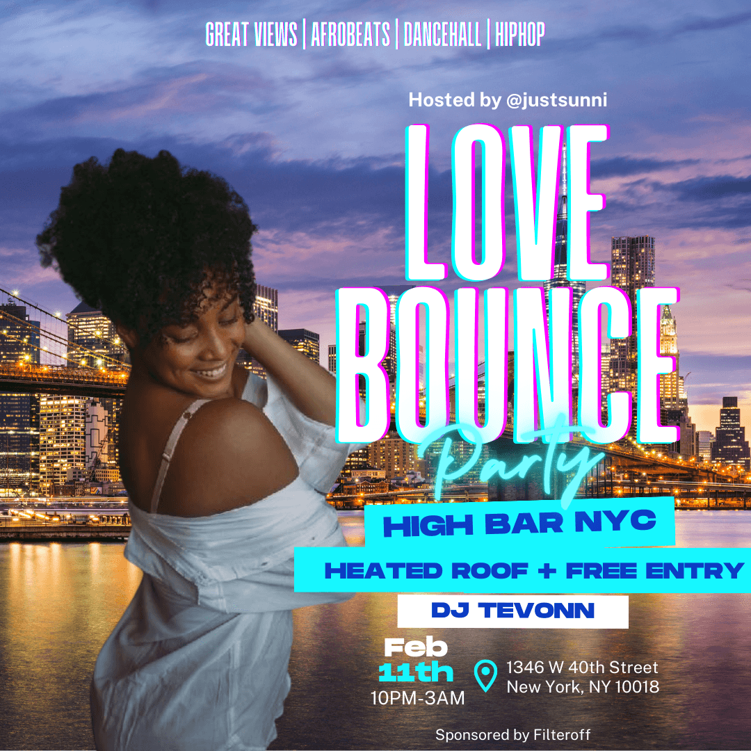 Sunni Musique Presents: Love Bounce @ High Bar Rooftop