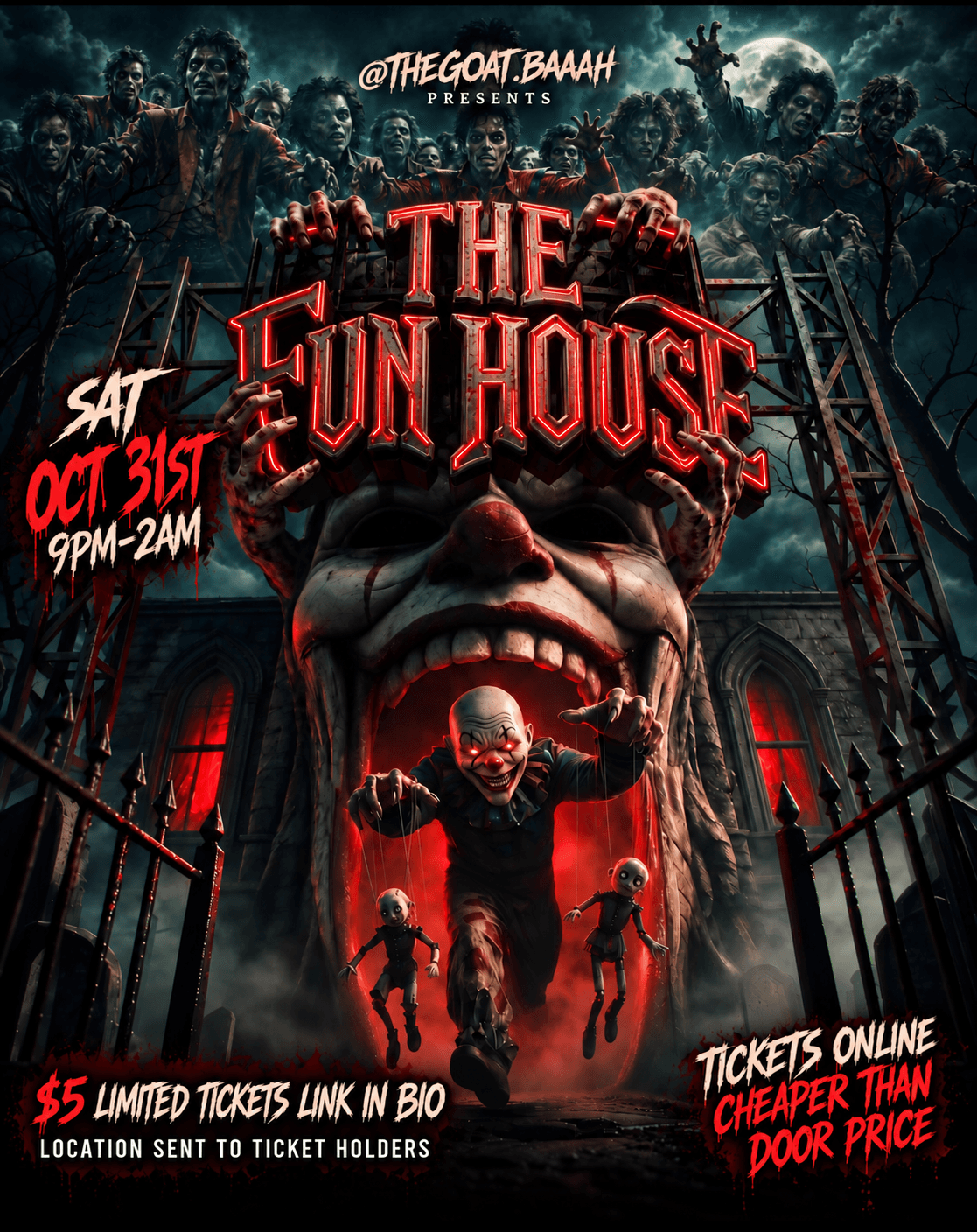 THE FUN HOUSE 🤡🔥