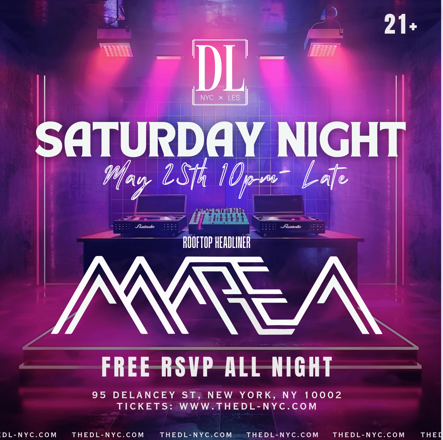 GENESIS'S BIRTHDAY: Saturday @ The DL 5/18