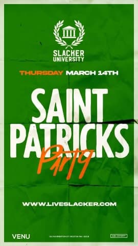 Saint Patrick’s Day Party @ Venu 3/14
