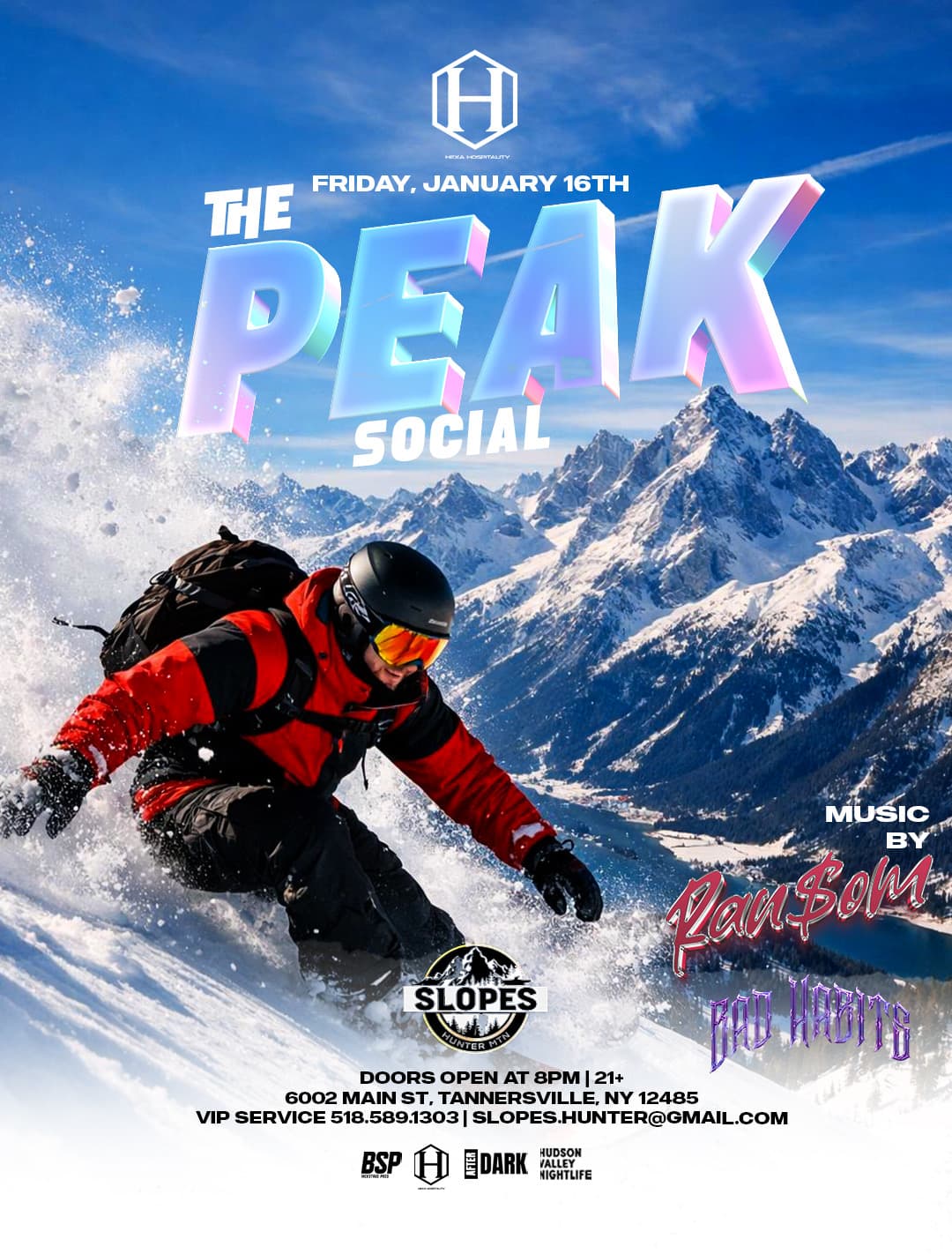 The Peak Social @ Slopes