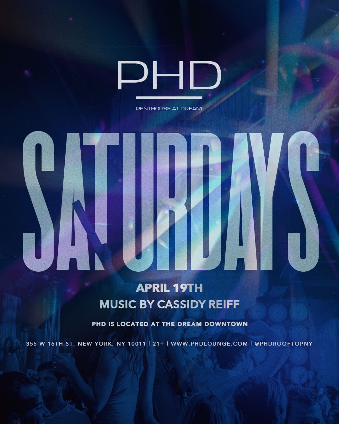 PHD SATURDAYS 04/19