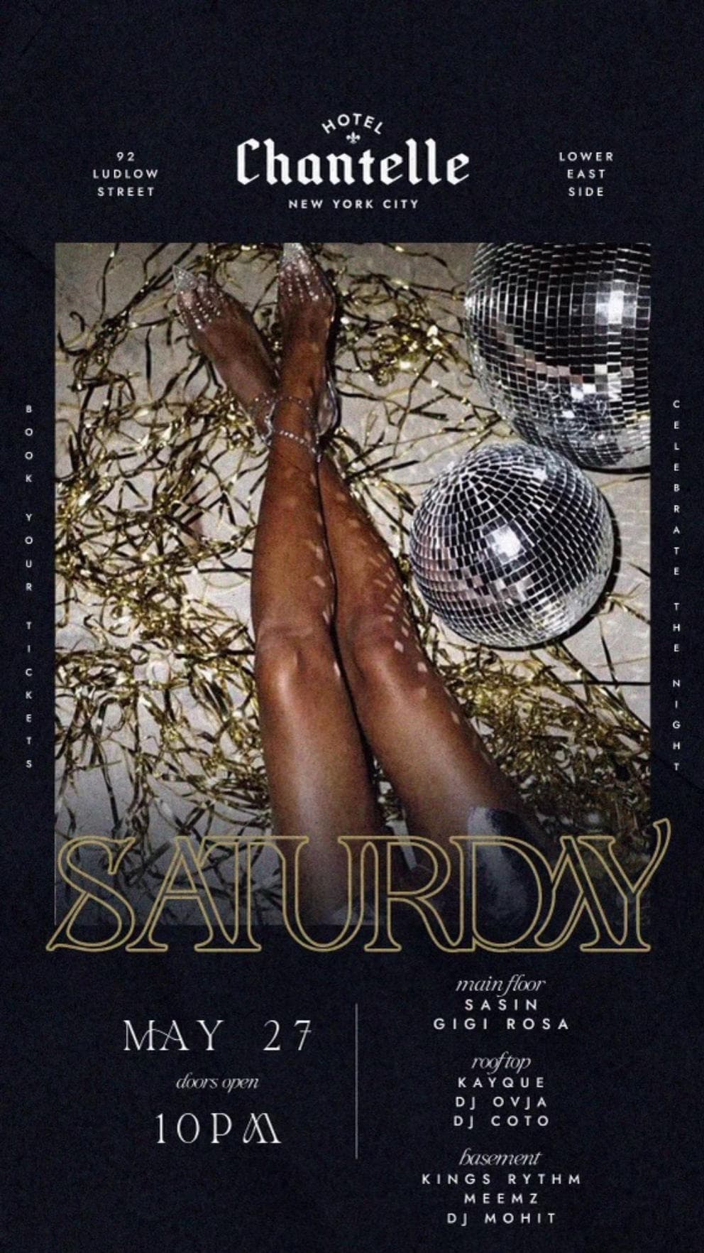 Hotel Chantelle Saturday 5/27