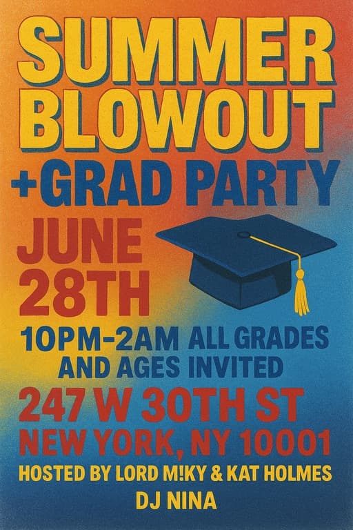 NYC PROJECT GRAD PARTY