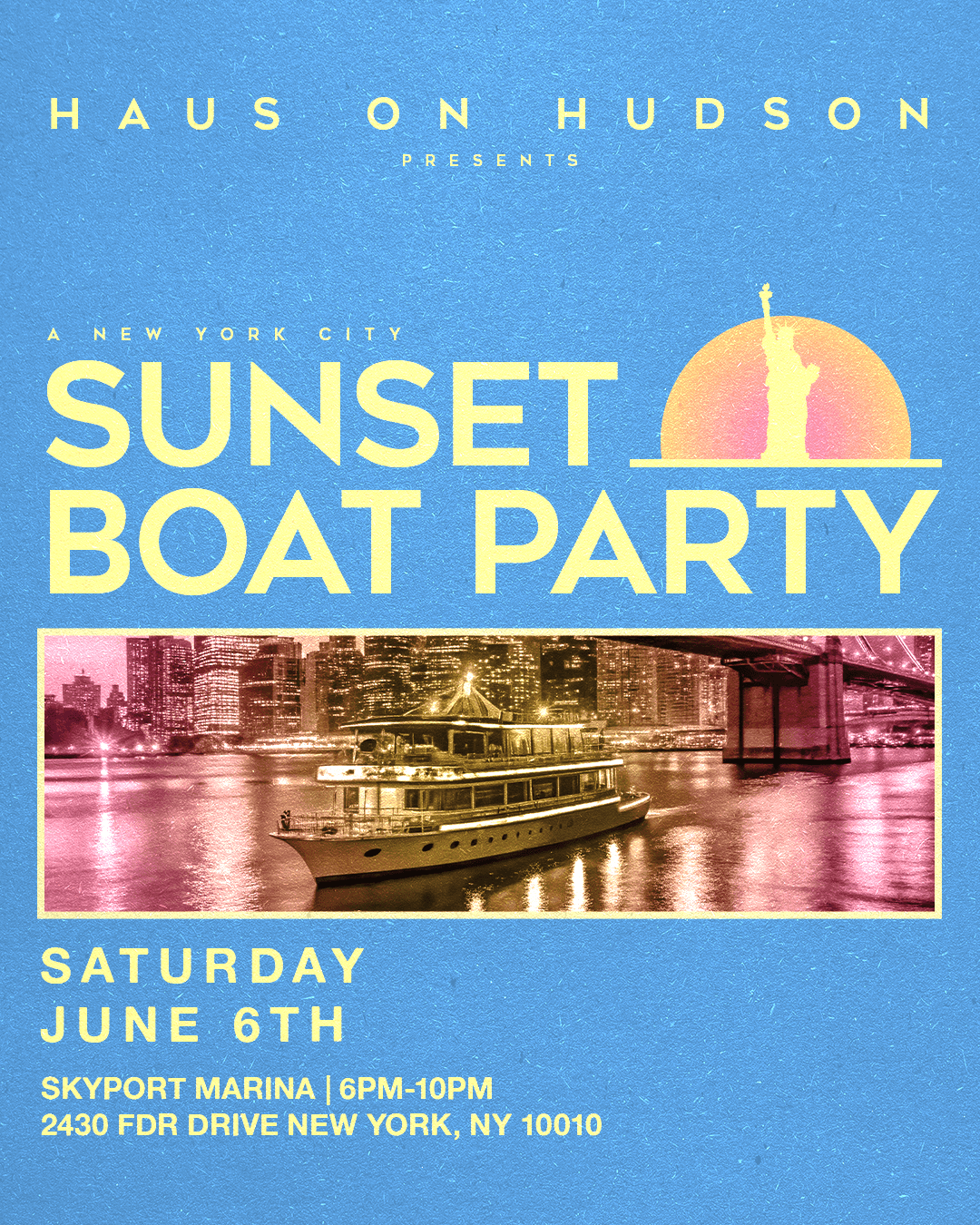 HAUS ON HUDSON BOAT PARTY 6/6