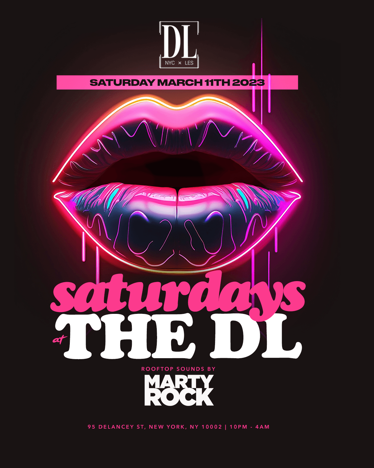 Saturdays @ The DL 3/11