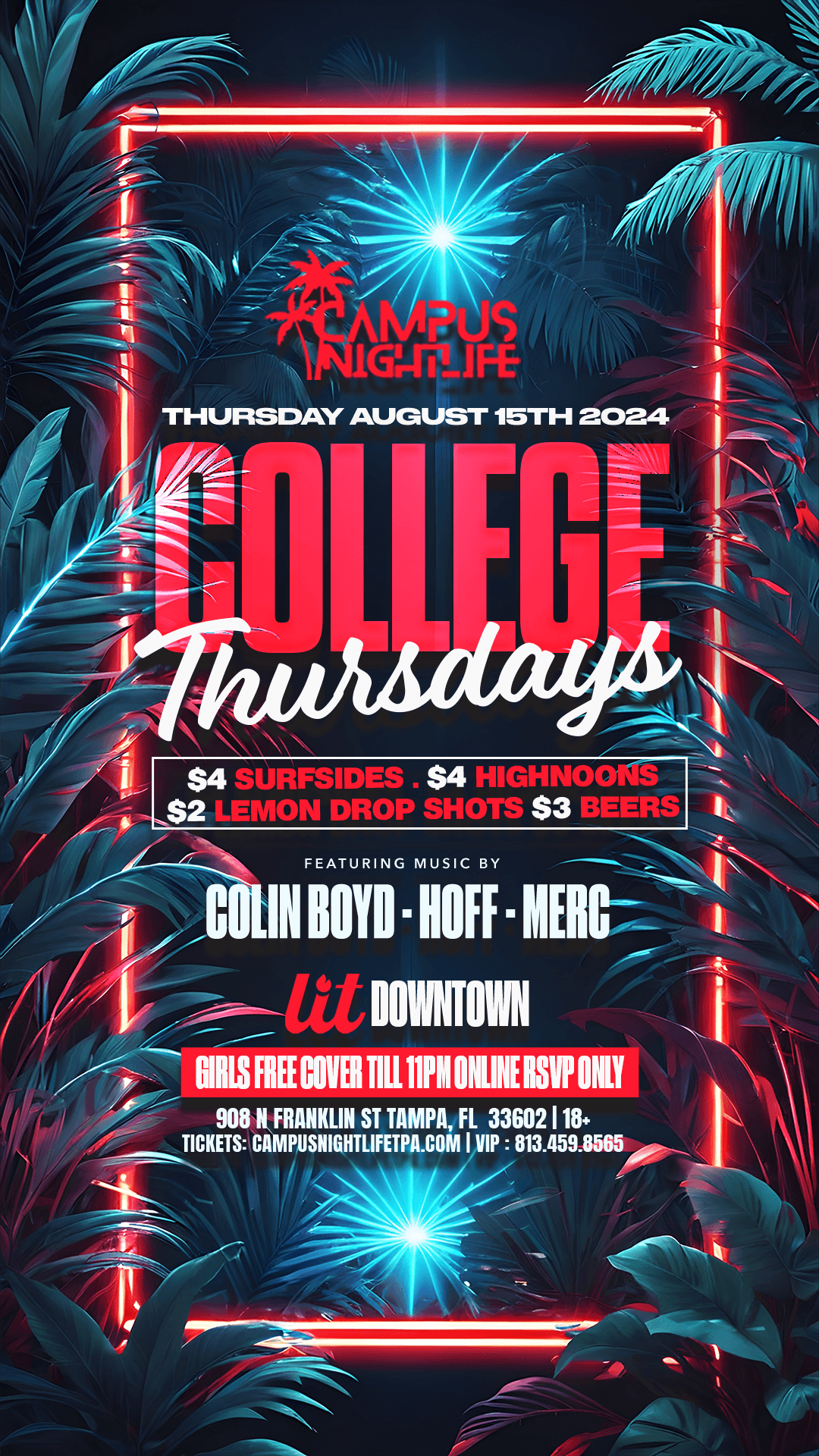 LIT COLLEGE THURSDAYS (SUMMER EDITION)