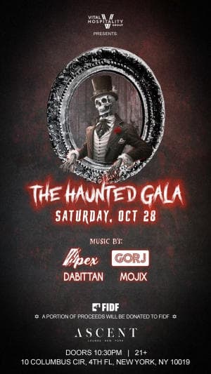 THE HAUNTED GALA 10/28 @ ASCENT LOUNGE
