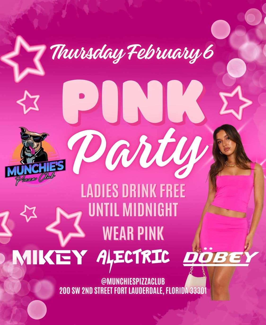 2/06 PINK PARTY @ MUNCHIE'S FORT LAUDERDALE