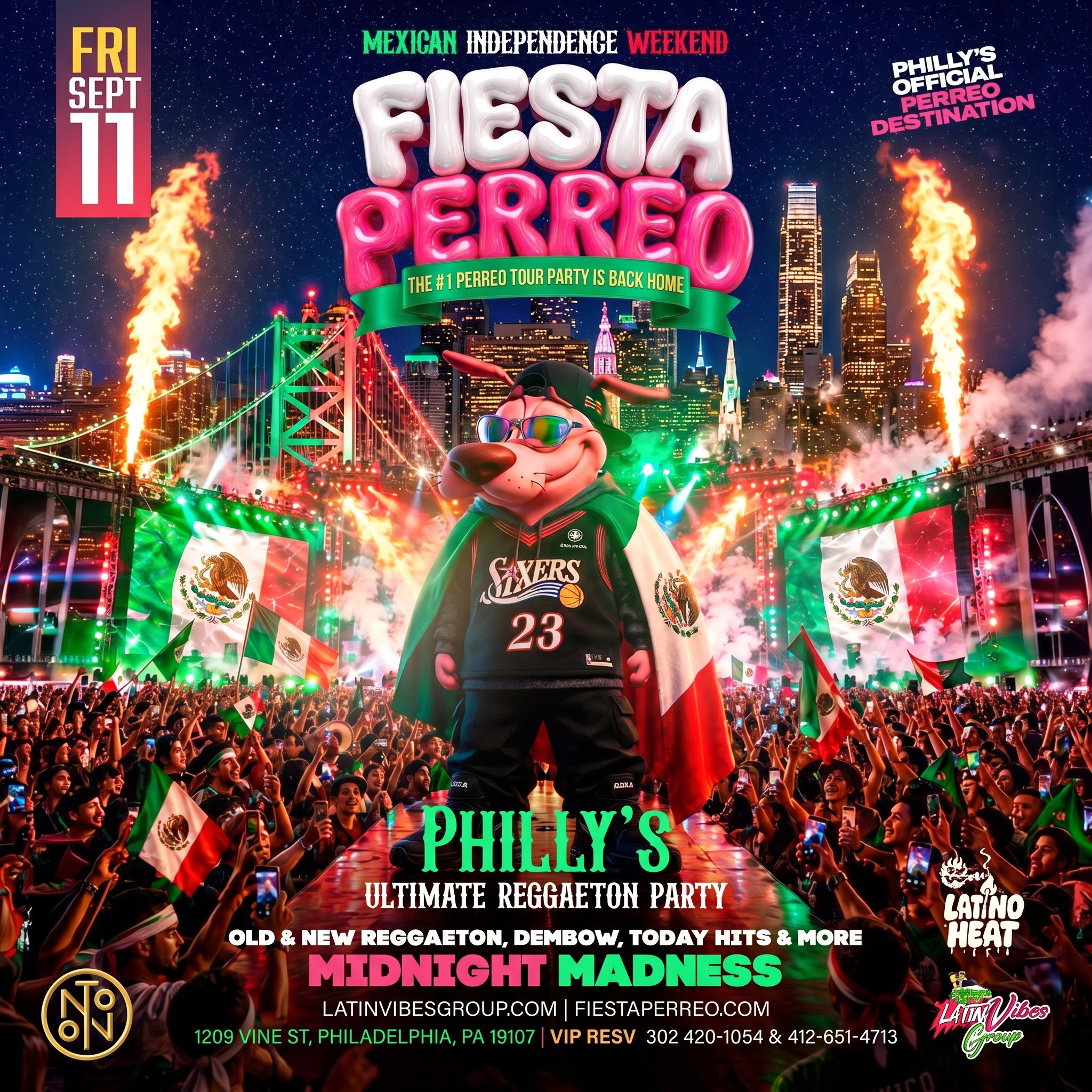 Fiesta Perreo: Ultimate Reggaeton Party @ NOTO Philadelphia