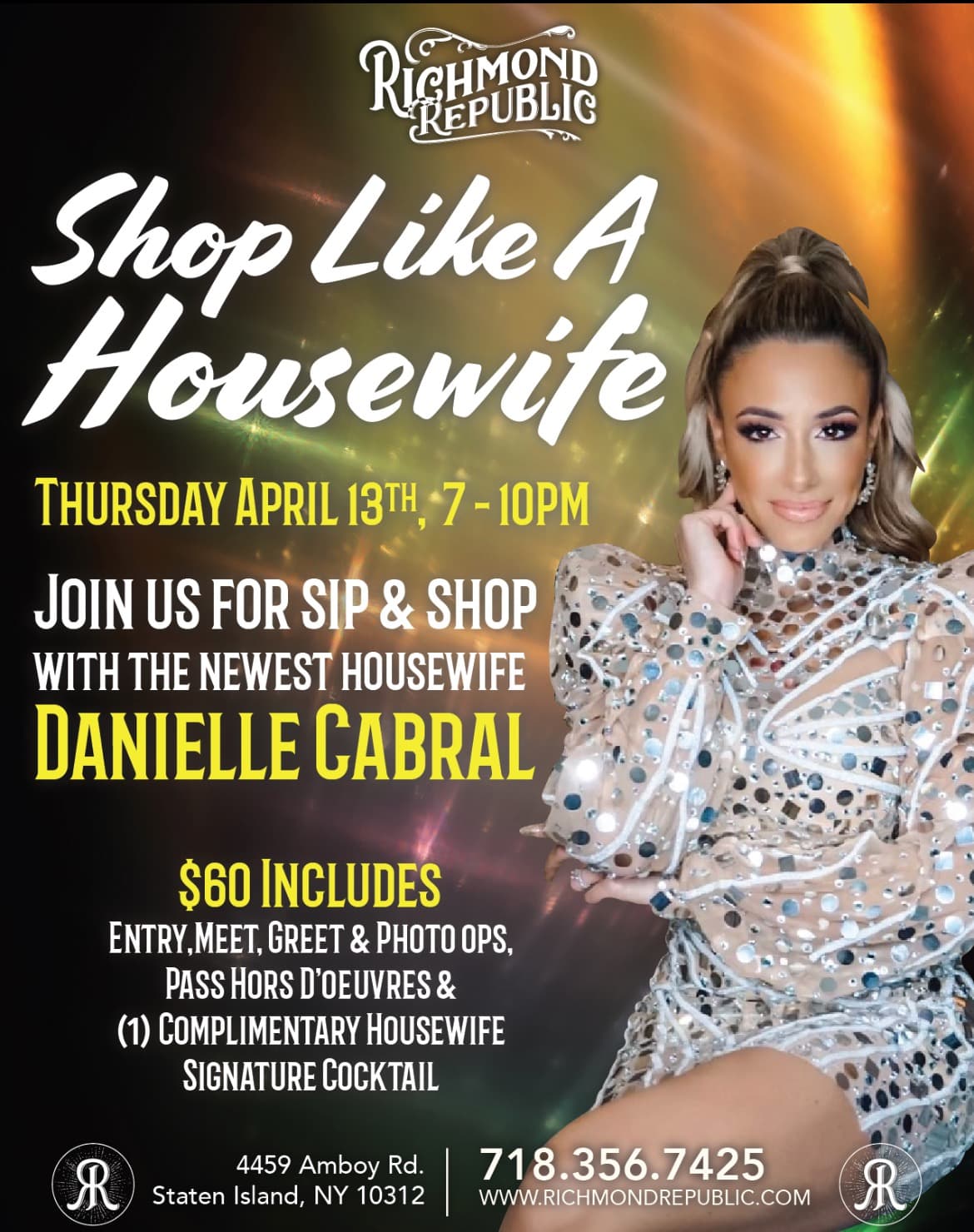 Shop Like A Housewife With Danielle Cabral At Richmond Republic 4.13.23