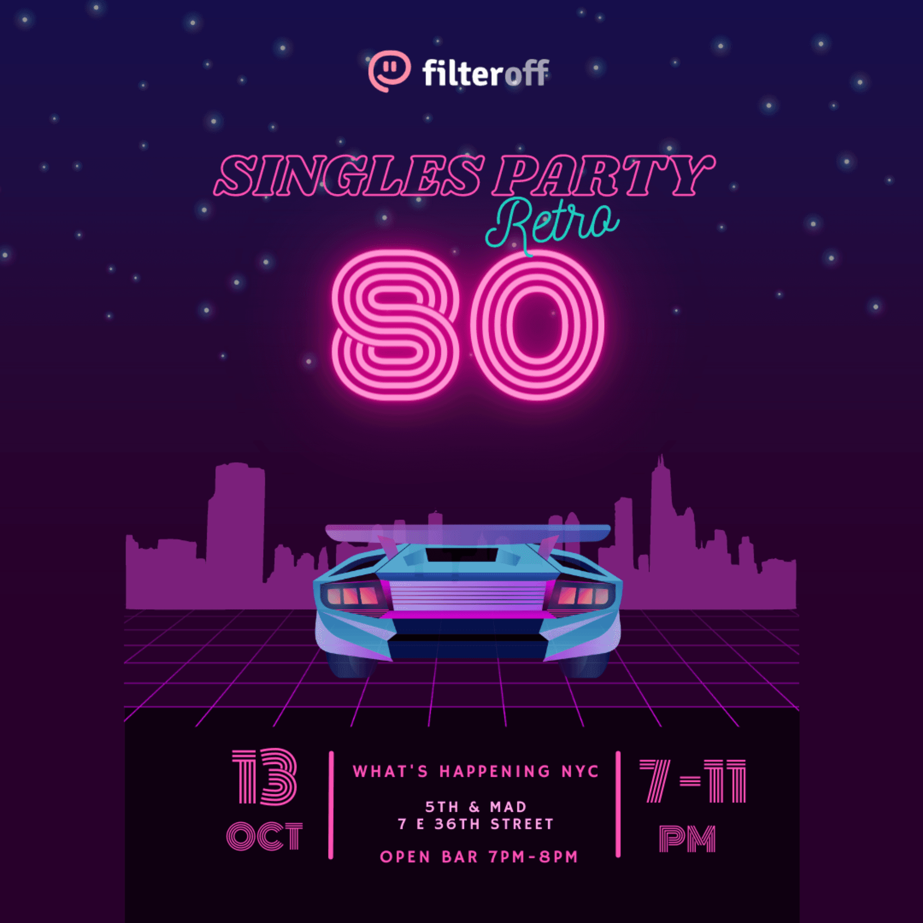 I <3 the 80s Party: 1 Hr Open Bar, Costume Contest & Dance Party