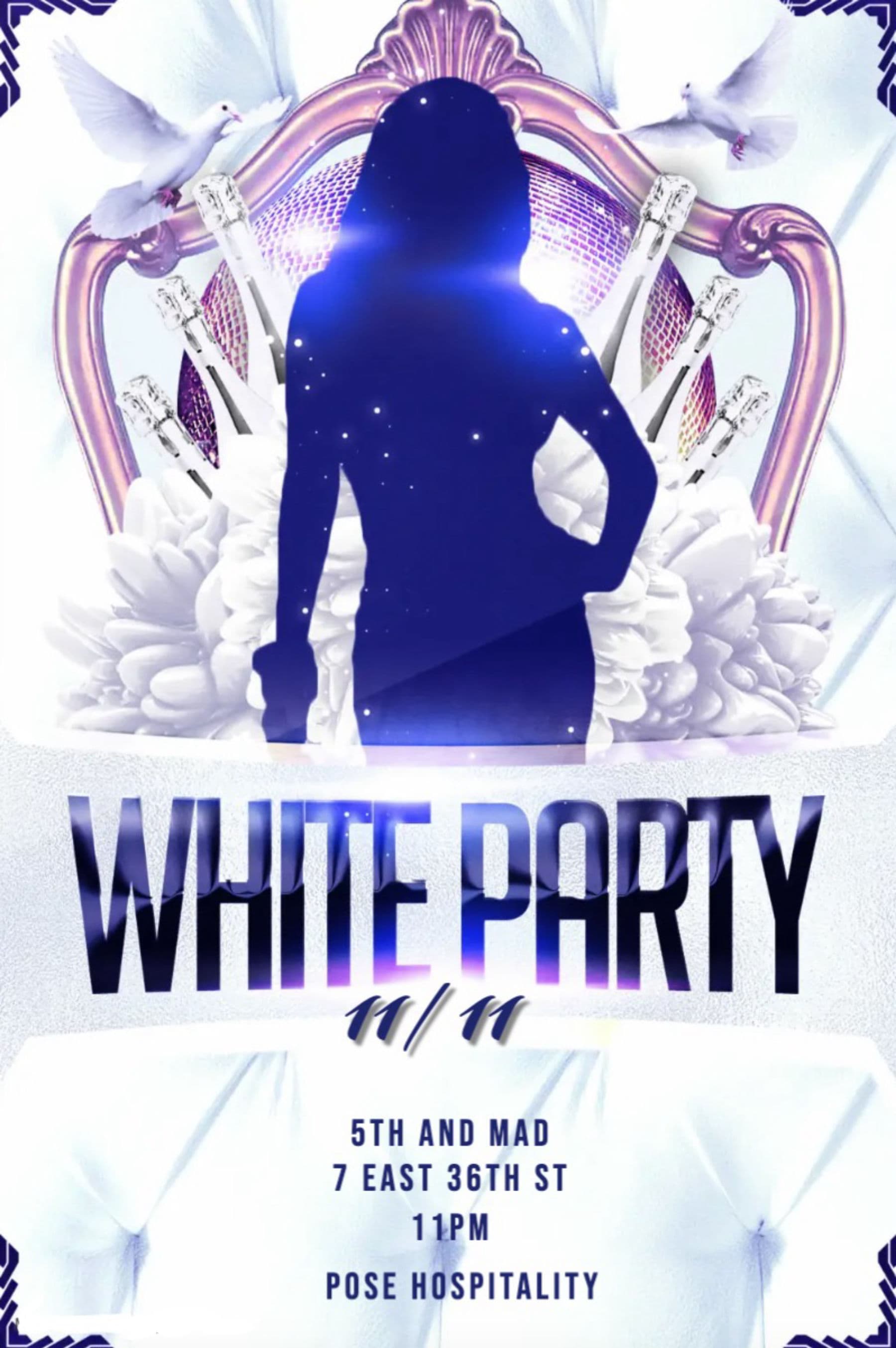 The Exclusive 11/11 White Out Party!