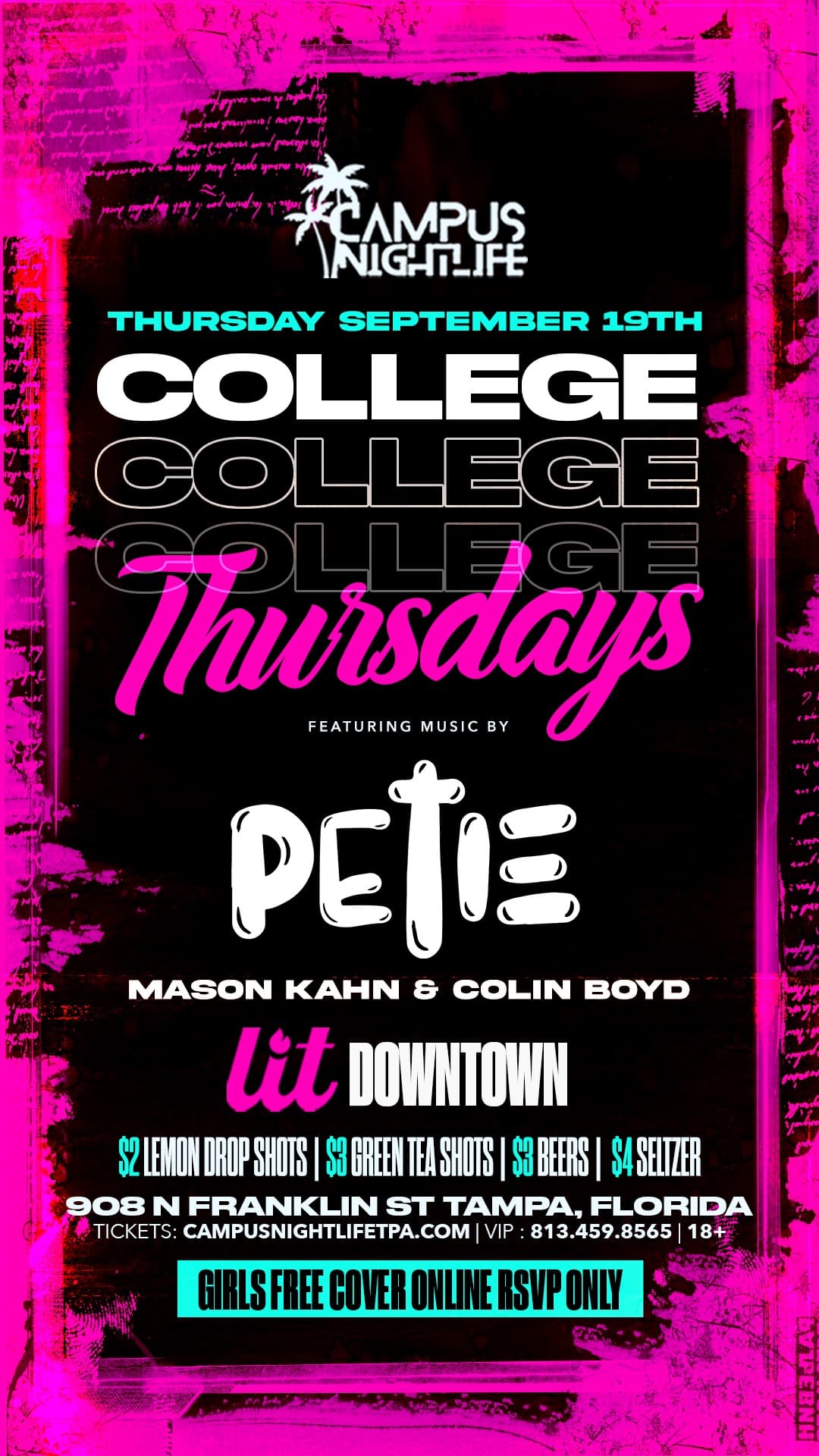 LIT COLLEGE THURSDAYS (FALL EDITION)