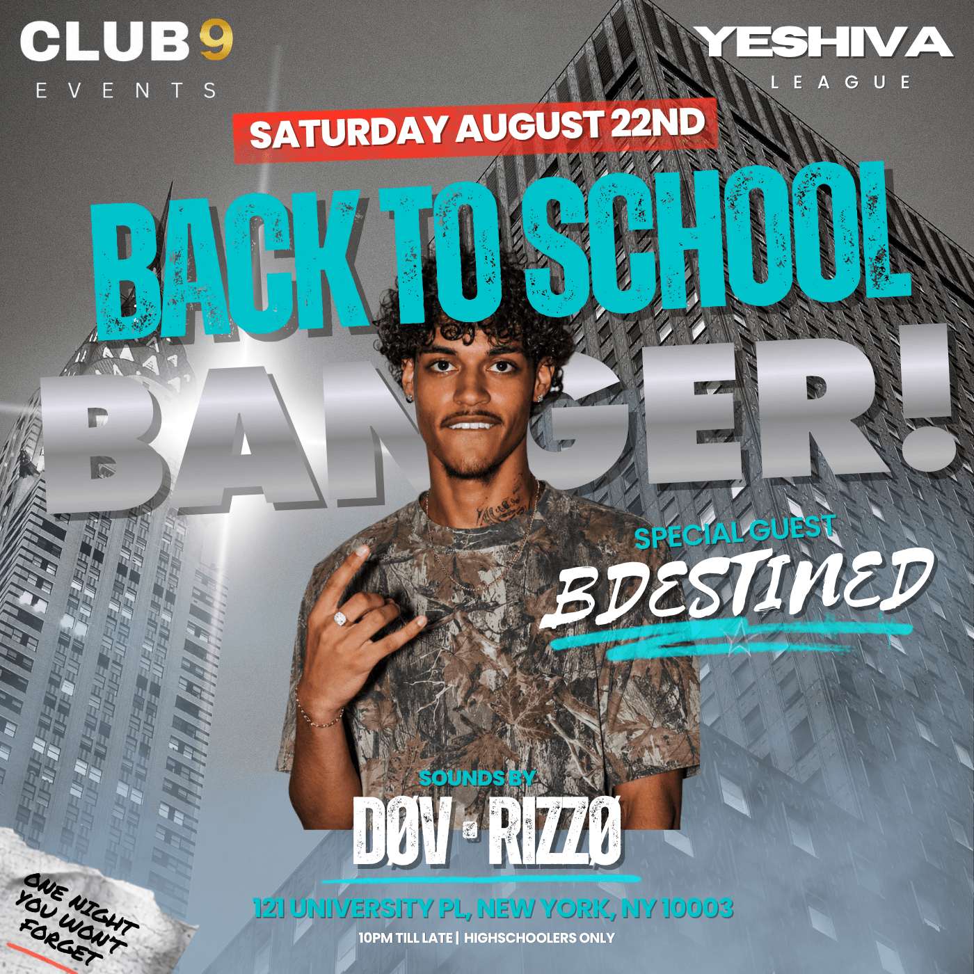 BACK TO SCHOOL WITH BDESTINED 8/22