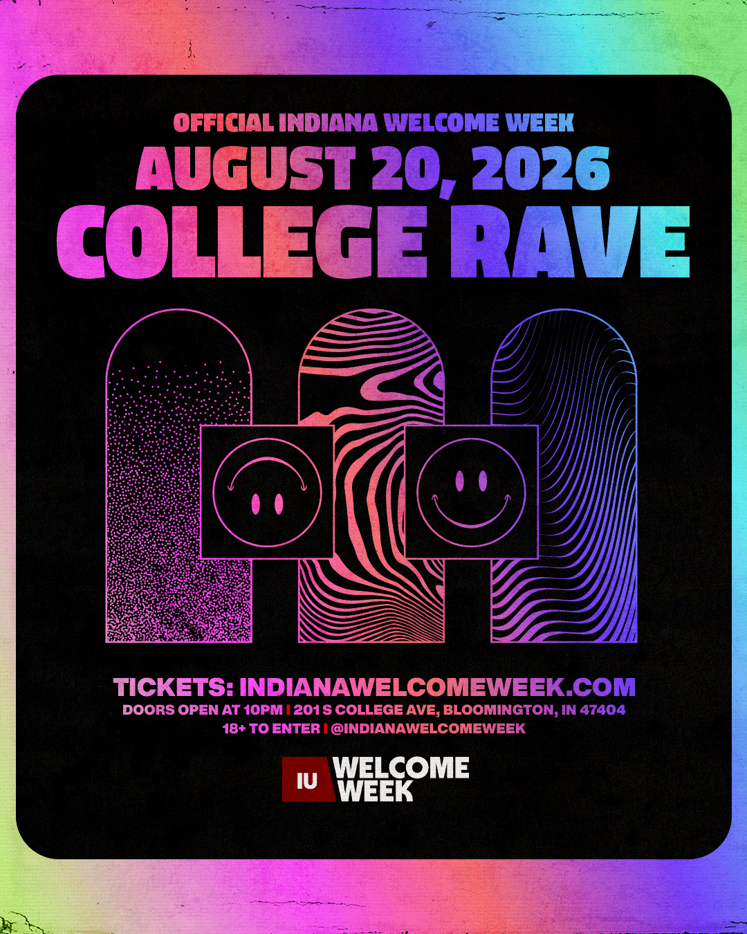 (18+) WELCOME WEEK DAY 2 - COLLEGE RAVE
