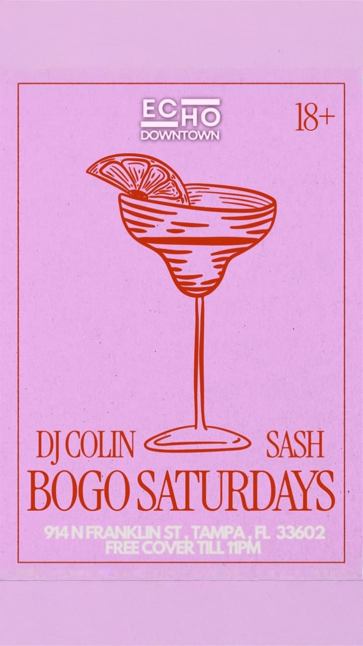 ECHO + DELTA SATURDAYS ELECTRIC SATURDAYS