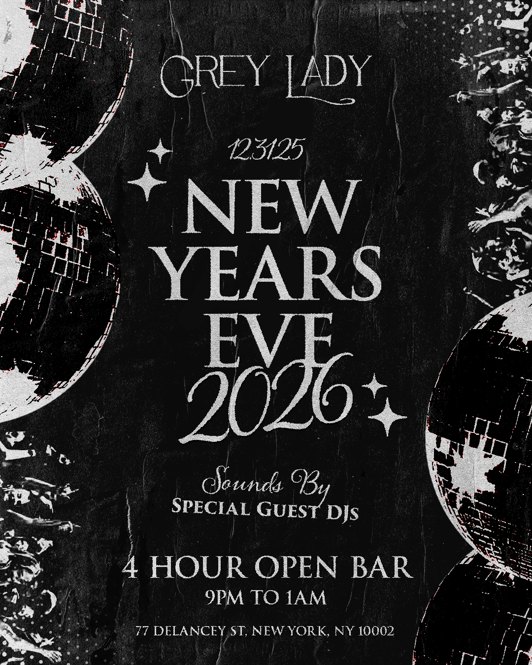 RING IN 2026 @ GREY LADY NYC