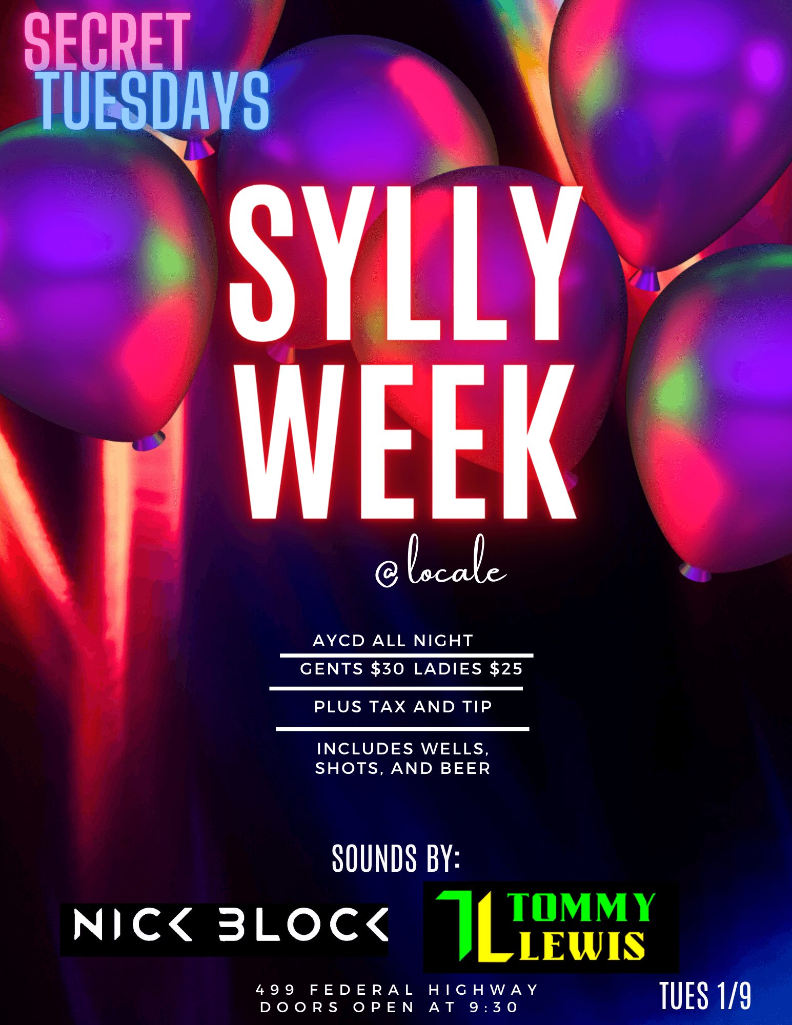 Sylly Week @ Locale
