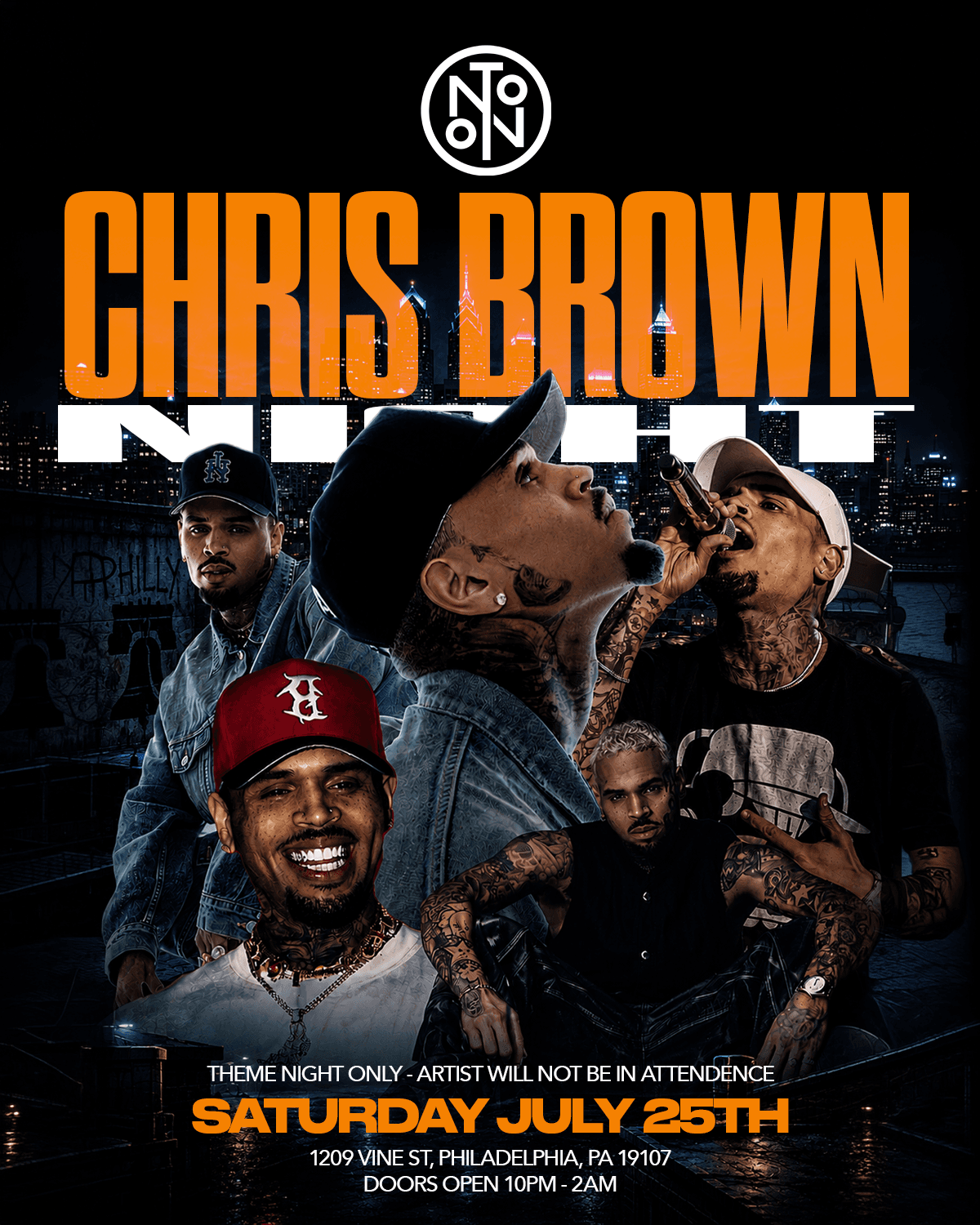 Chris Brown Night @ NOTO Philadelphia