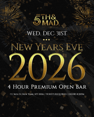 5th & Mad NYE 2026 Party