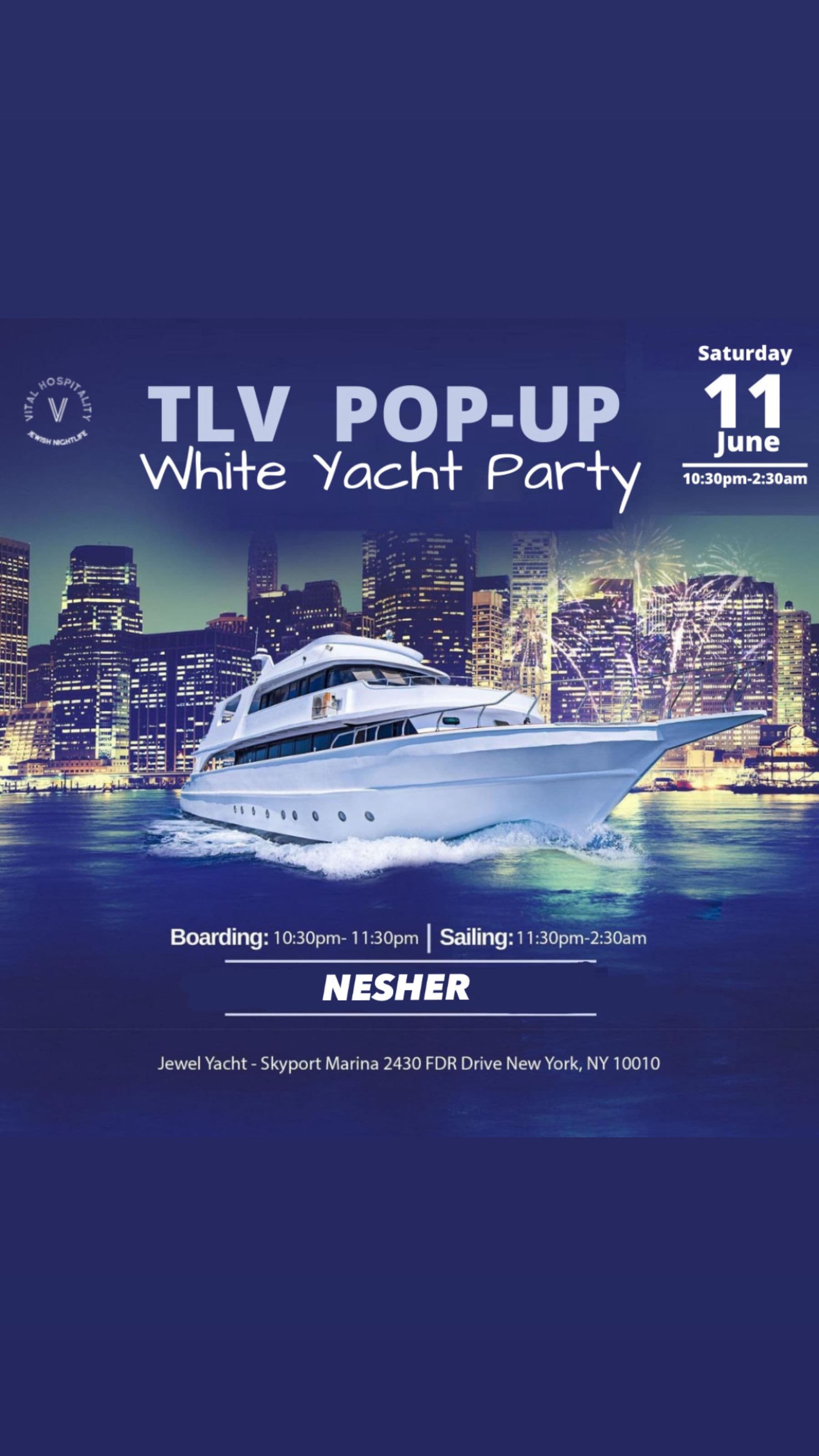 TLV PopUp Yacht Party