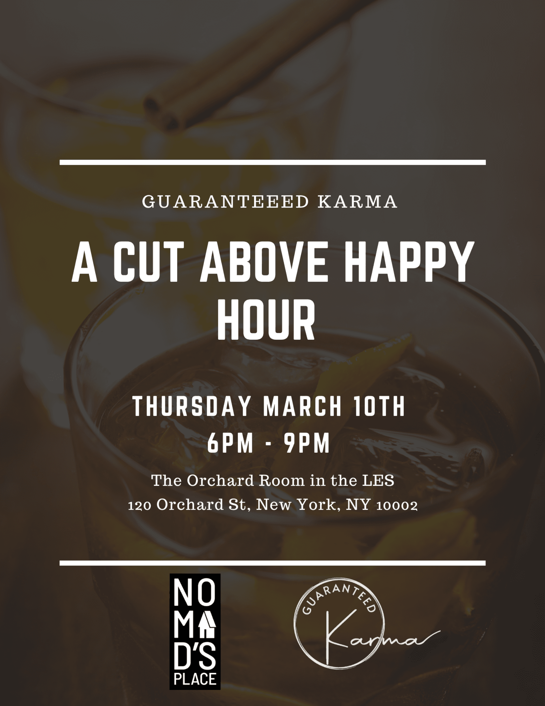 Guaranteed Karma Happy Hour