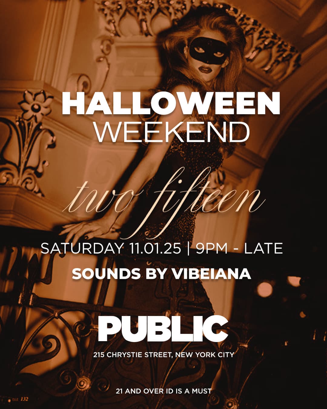 Two Fifteen Halloween Weekend at PUBLIC Hotel: SATURDAY