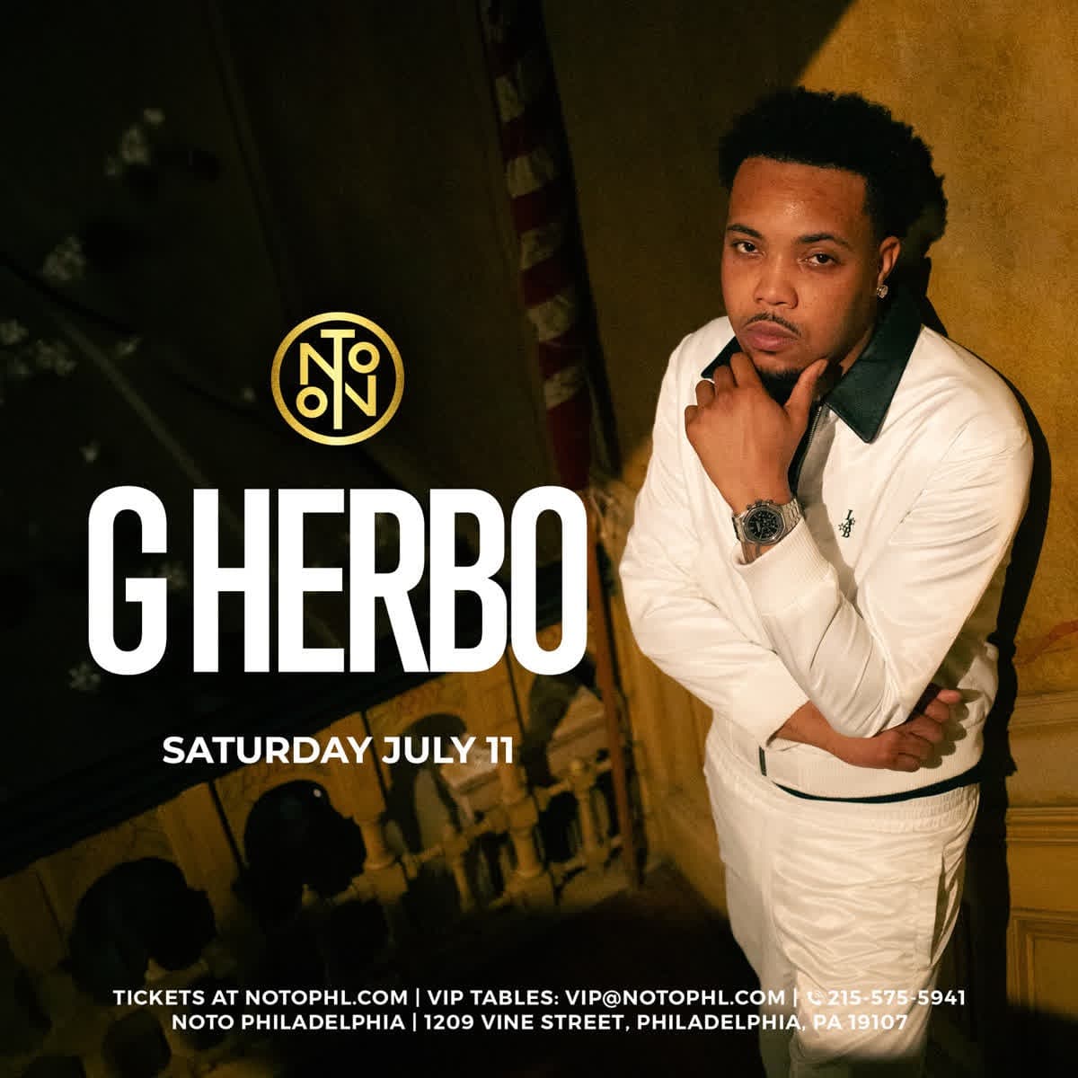 G Herbo @ NOTO Philadelphia