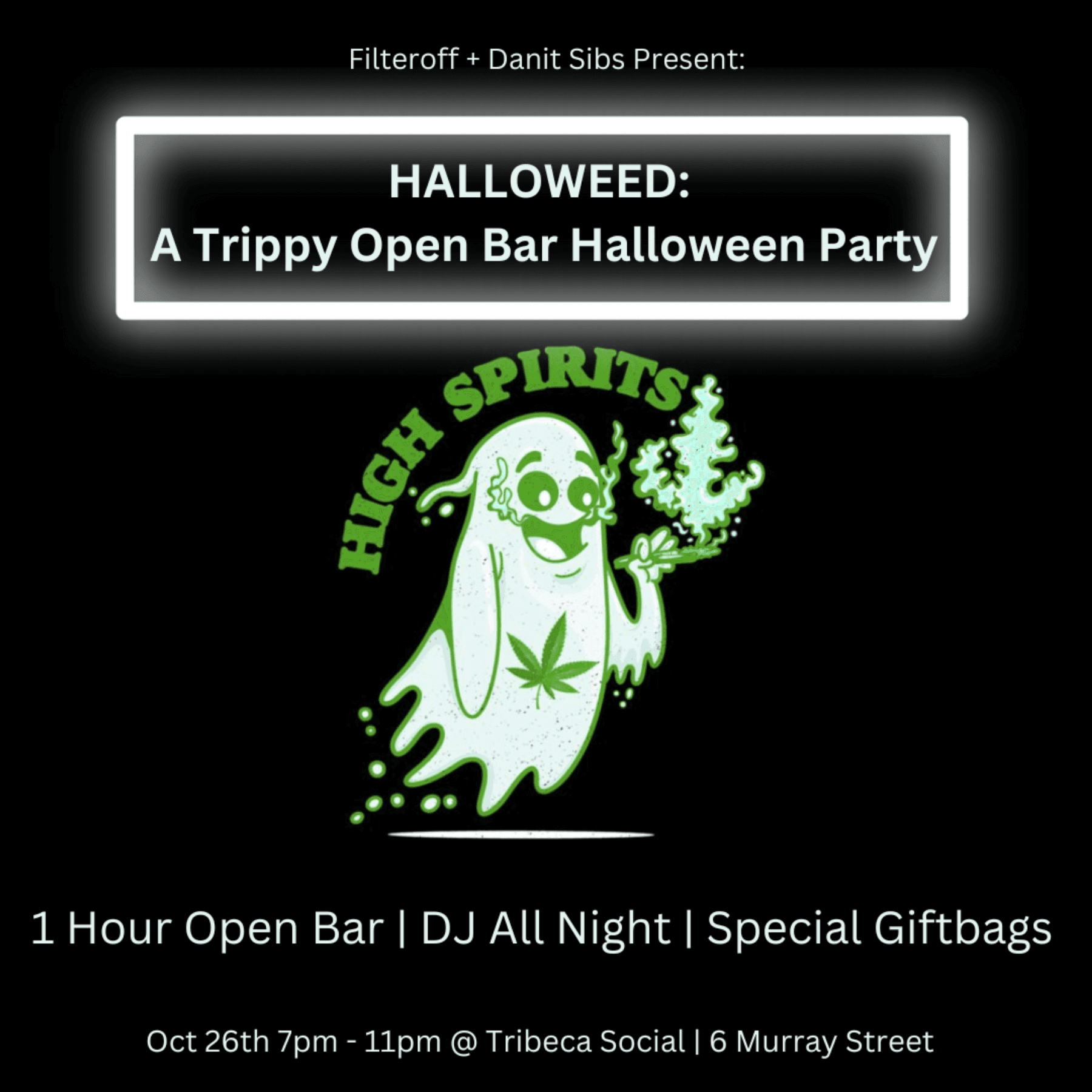 Calm Better Days Presents: Halloweed - A Trippy Open Bar Halloween Party!