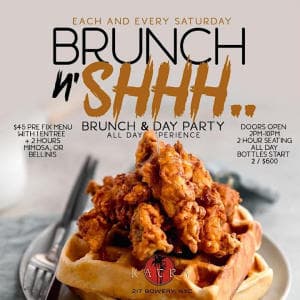 Katra Lounge NYC Saturday Brunch n Beats Day Party 2024