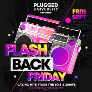 FlashBack Friday (18+) 9/15 @ Room 52