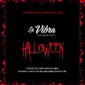 La Vibra NYC Halloween party 2023