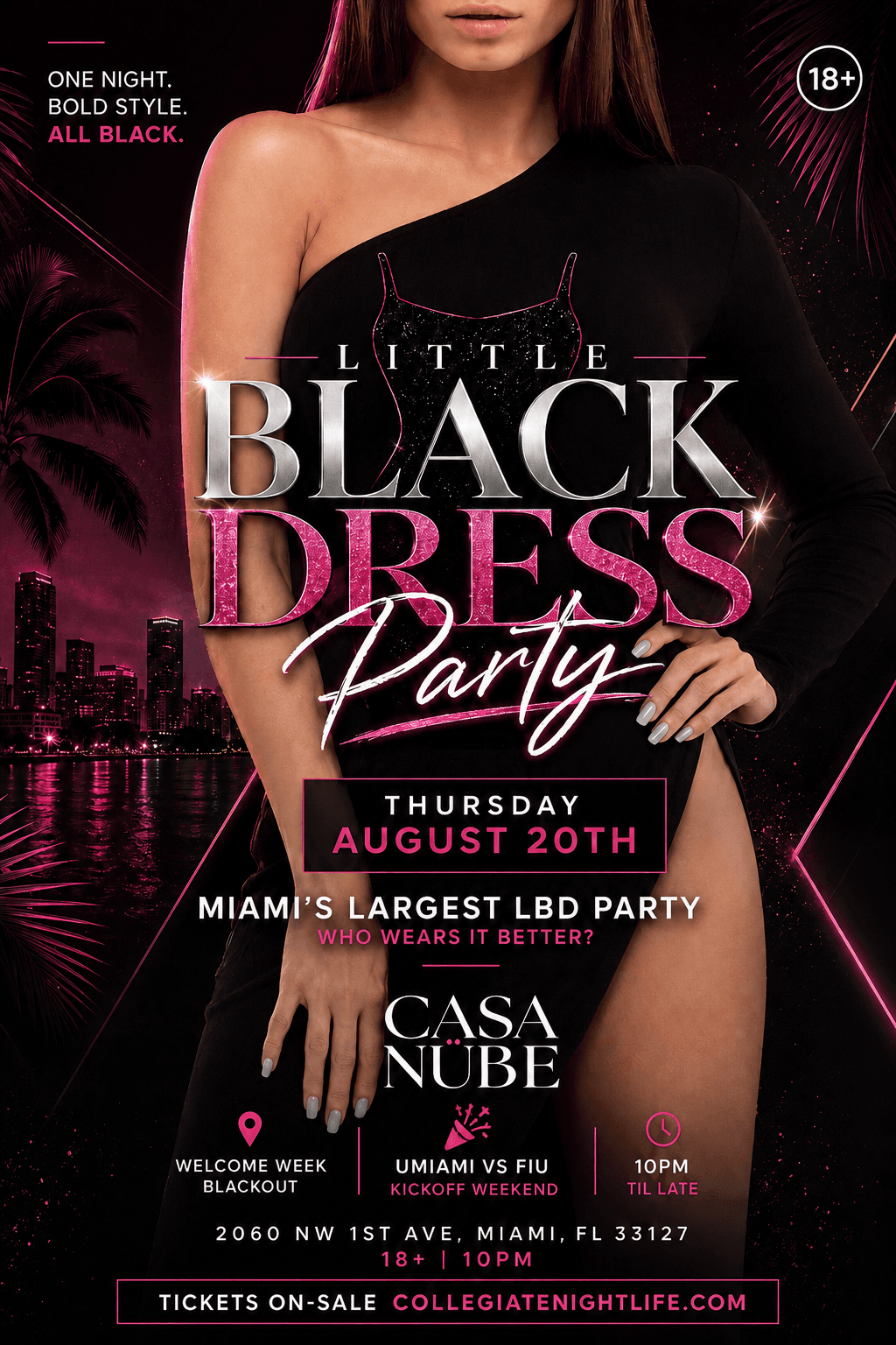 Little Black Dress Party @ Casa Nube Wynwood