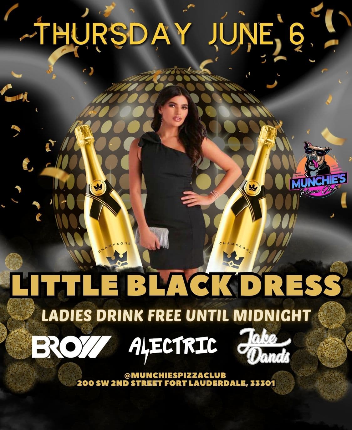 6/06 LITTLE BLACK DRESS @ MUNCHIE'S FORT LAUDERDALE