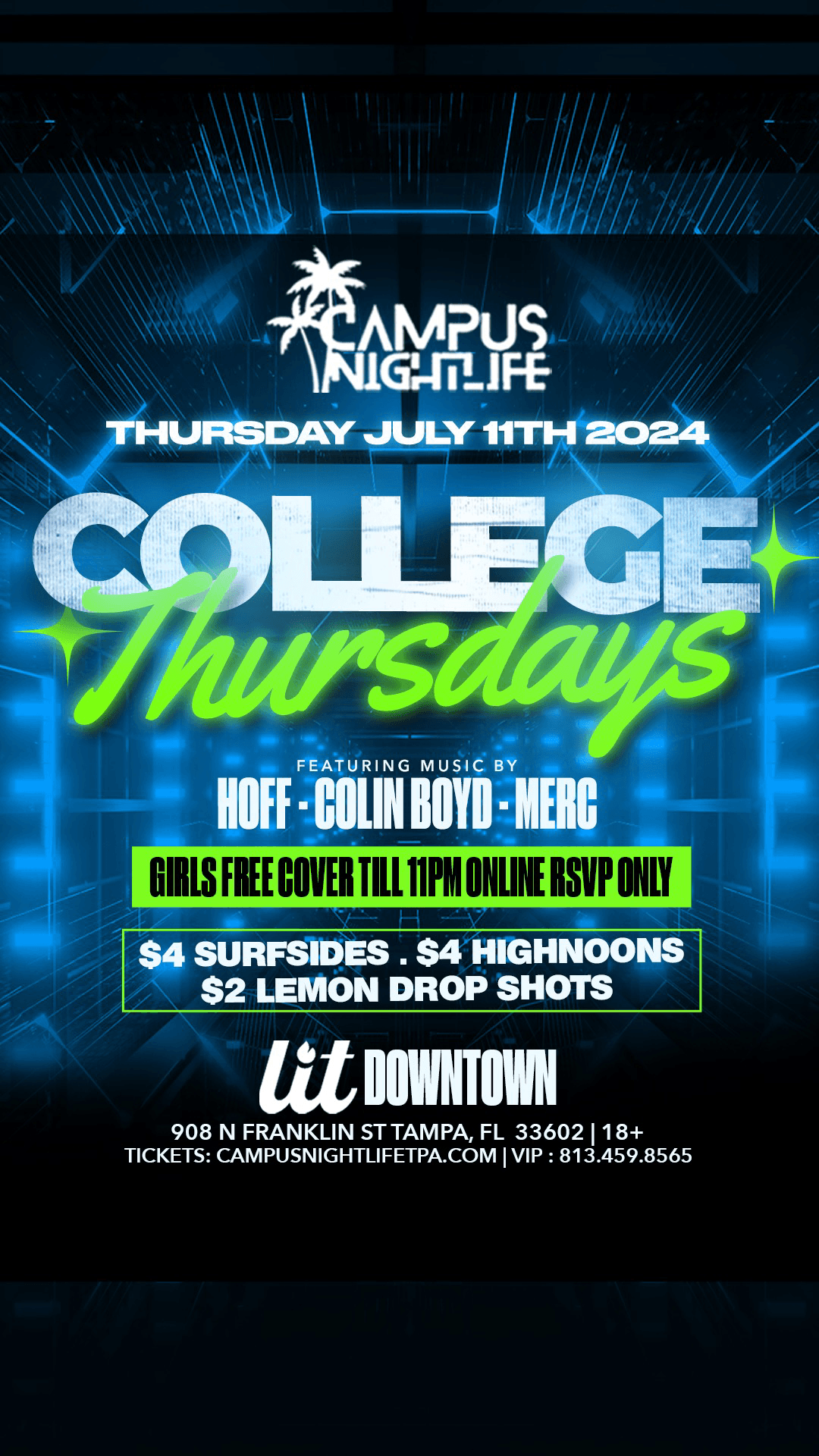 LIT COLLEGE THURSDAYS (SUMMER EDITION)